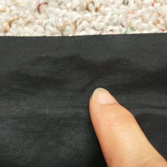 Le Donne Leather Collection Crossbody Shoulder Bag Black Zip Pocket Small Classi - Picture 9 of 16